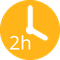 Zeitfenster 2h